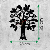 Tree Wooden Wall Clock