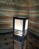 Modern Design 3D laser Cut Wooden Table Lamp