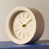Industrial Style Modern Minimalist Cement Silent Desk Clock