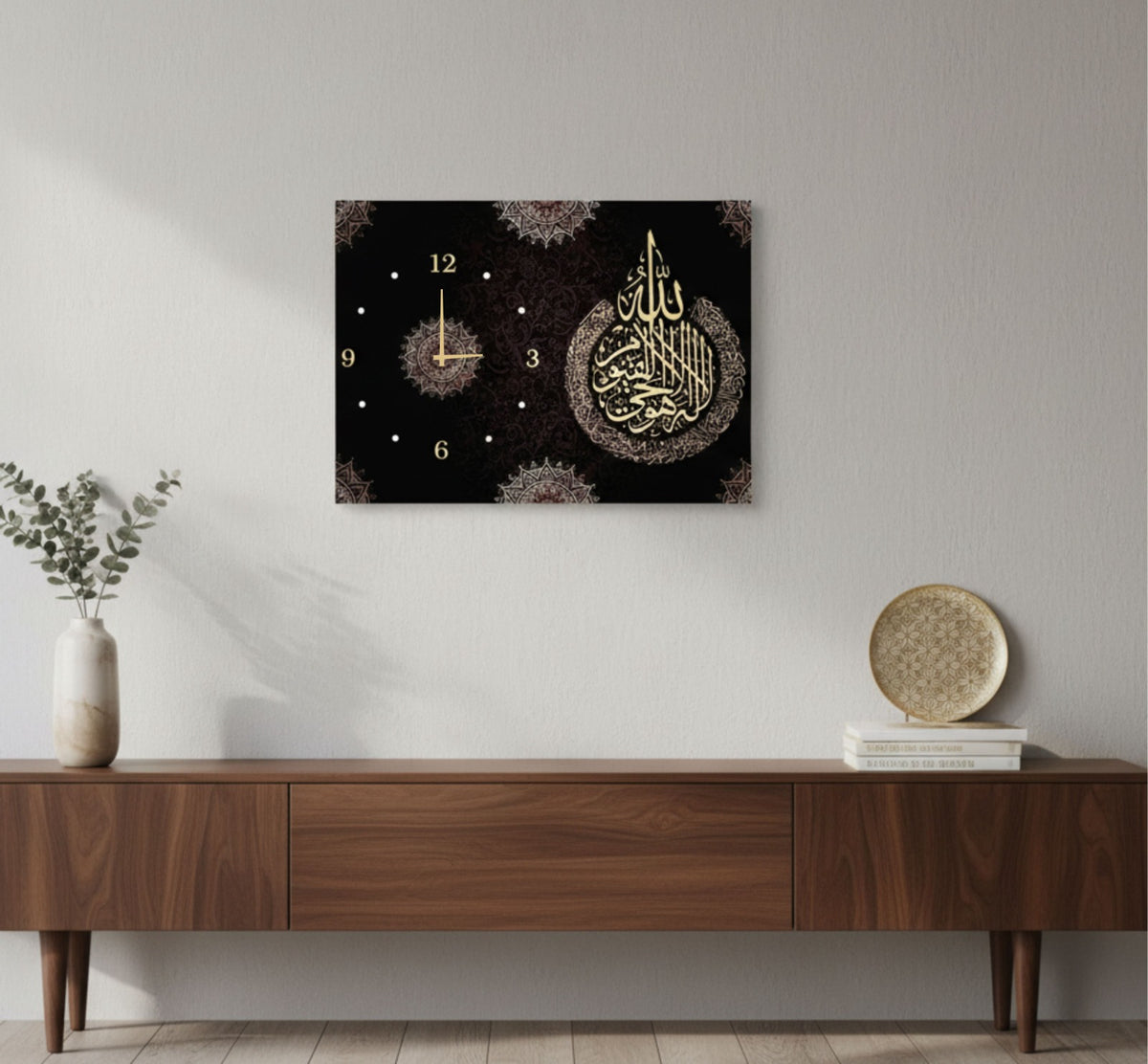 Handcrafted Wooden Wall Clock