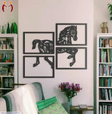 4 Pcs Abstract Art Wall Art Decor