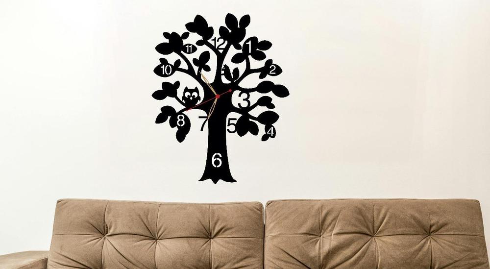 Tree Wooden Wall Clock