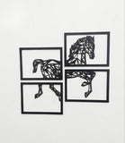 4 Pcs Abstract Art Wall Art Decor