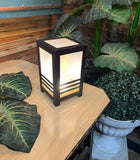 Modern Design 3D laser Cut Wooden Table Lamp