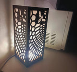 Honeycomb Bee Wooden Table Lamp