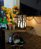 Wooden Lamp For Side Table Unique Design